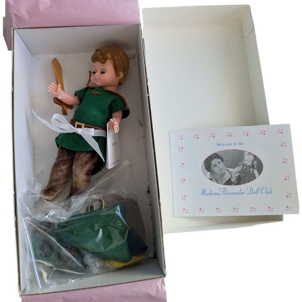 Madame Alexander Peter Pan Doll in Original Box - Picture 1 of 6